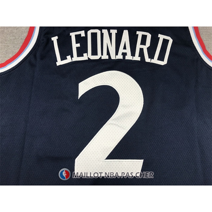 Maillot Los Angeles Clippers Kawhi Leonard Icon 2024-25 Bleu